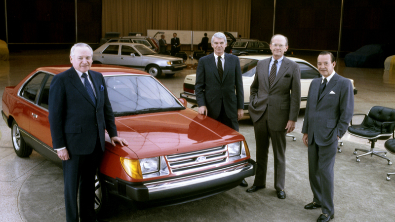 Illustration for article titled Ford CEO Phil Caldwell Was Weird, Stubborn, Obsessive, But Successful